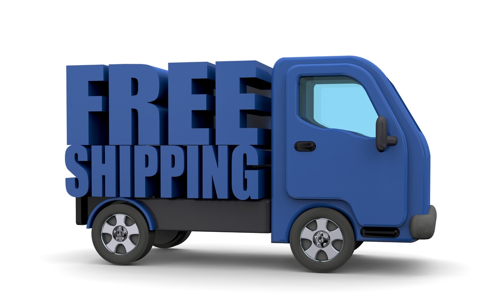 free shipping with purchase